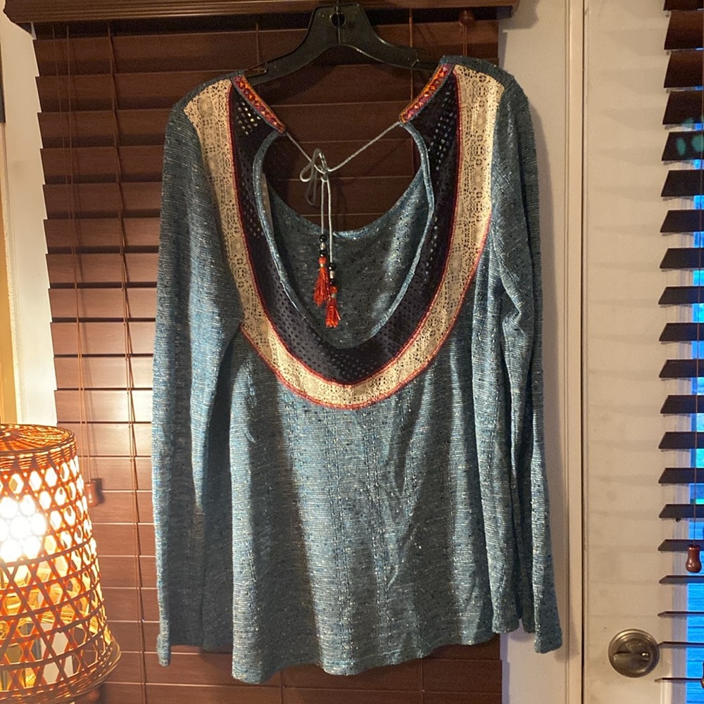 Daytrip Open Back Crochet Top